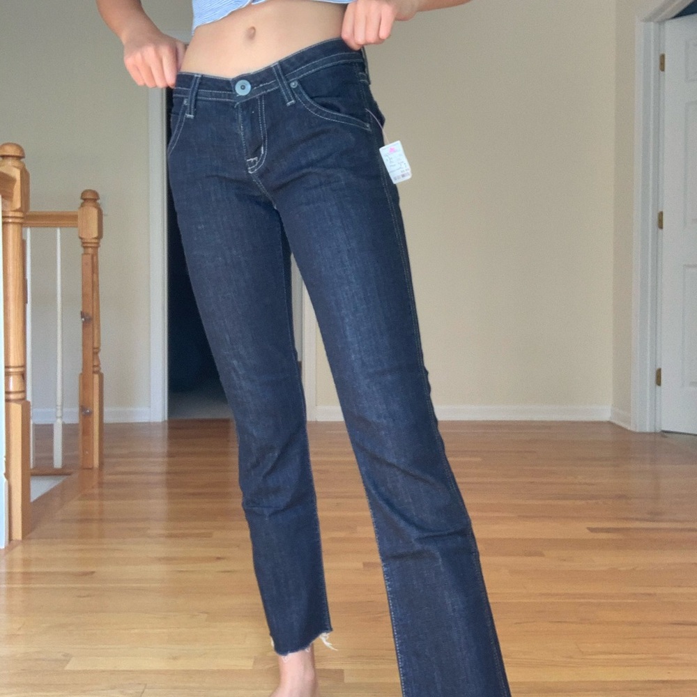 Dark wash jeans
